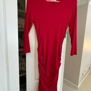 MICHAEL STARS MIDI DRESS SZ L